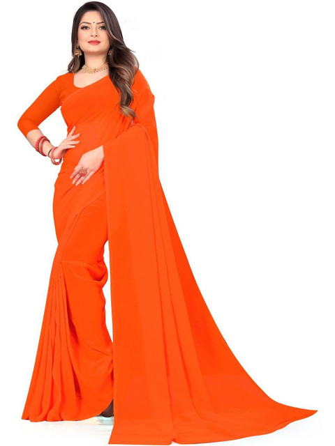 STYLE MODA Poly Georgette Saree