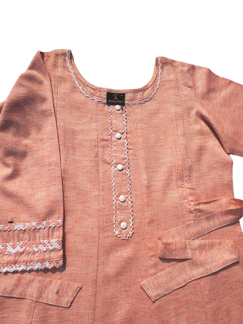 DUMMY SHAPE Thread Work Maternity Cotton Anarkali Kurta - Image 7