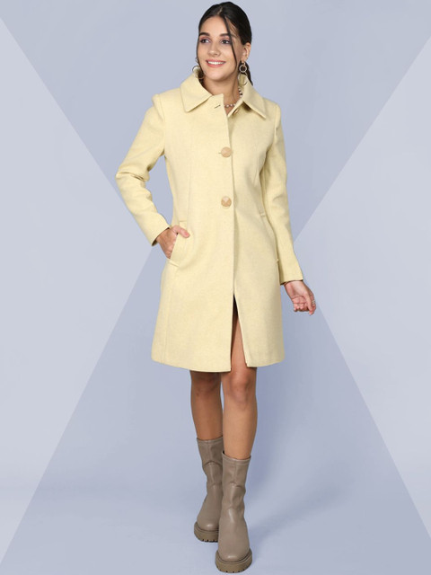 The Roadster Lifestyle Co Spread Collar Overcoat