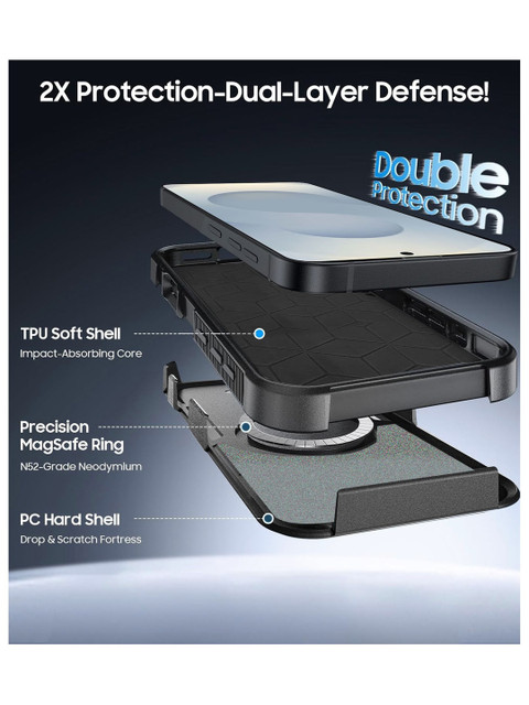 Karwan Solid Printed Samsung Galaxy S24 Ultra 5G Back Case Mobile Accessories - Image 3