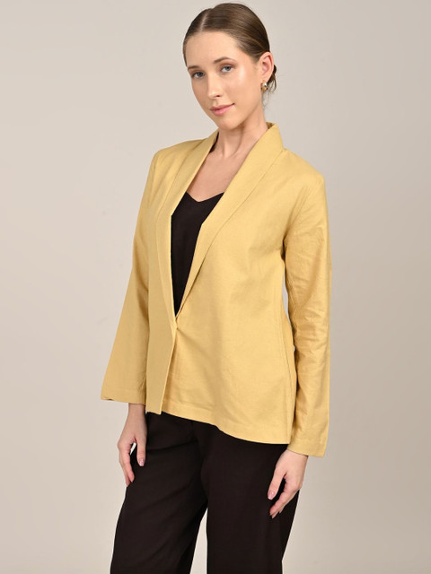 Saltpetre Shawl Collar Single-Breasted Relaxed Fit Blazer
