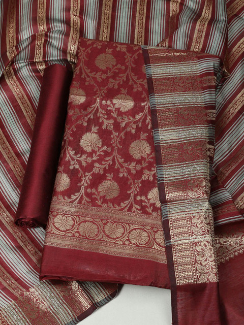 Meena Bazaar Unstitched Dress Material