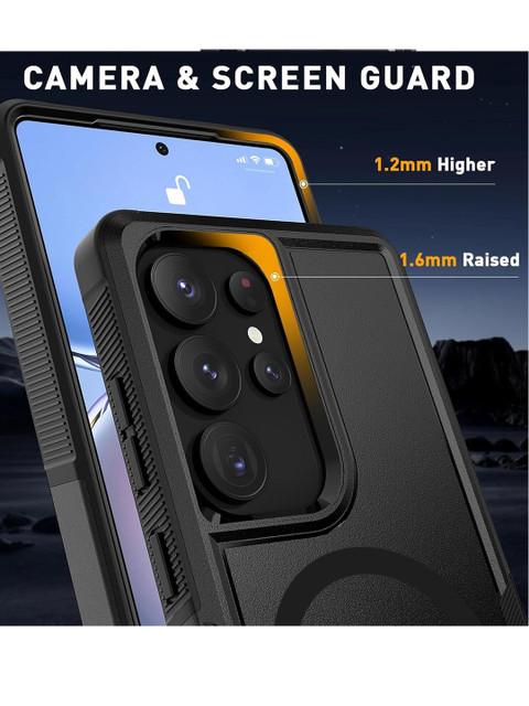 Karwan Solid Printed Samsung Galaxy S24 Ultra 5G Back Case Mobile Accessories - Image 7