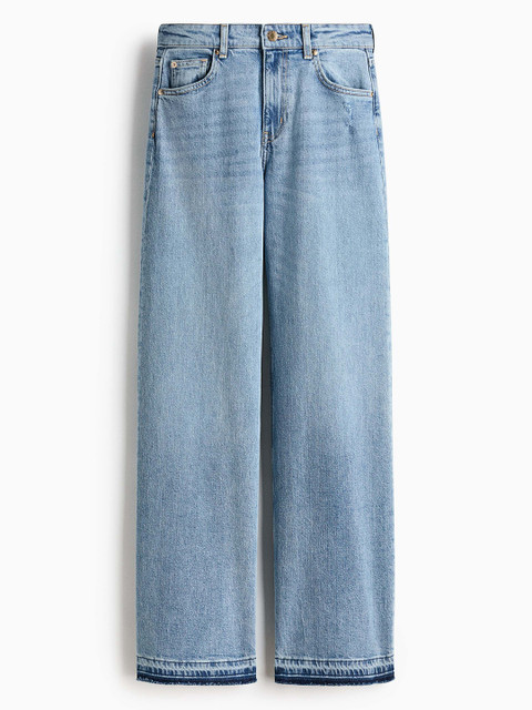 H&M Wide High Jeans