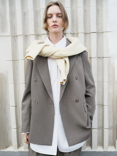 H&M Double-Breasted Blazer