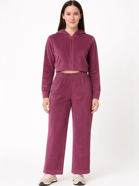 Raves Velour Mock Collar Tracksuits