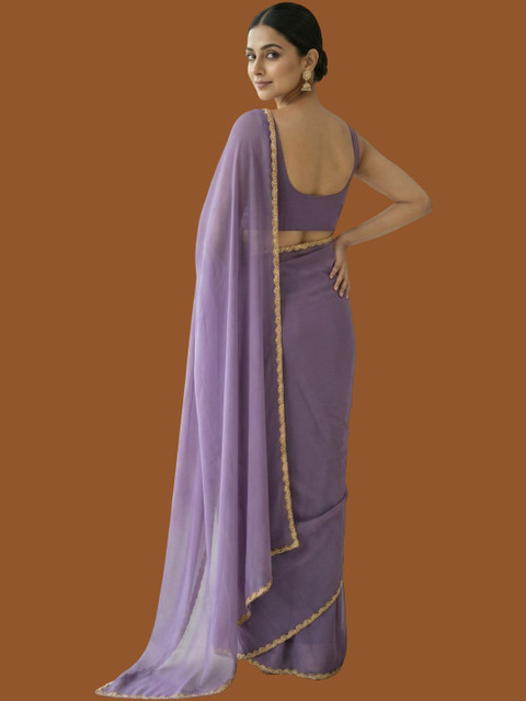 LOROFY Beads and Stones Silk Blend Bomkai silk Saree - Image 2