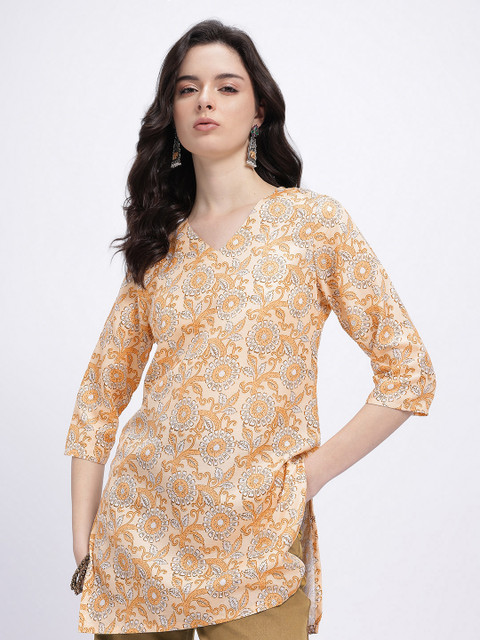 Anouk Rustic Printed Short Kurti