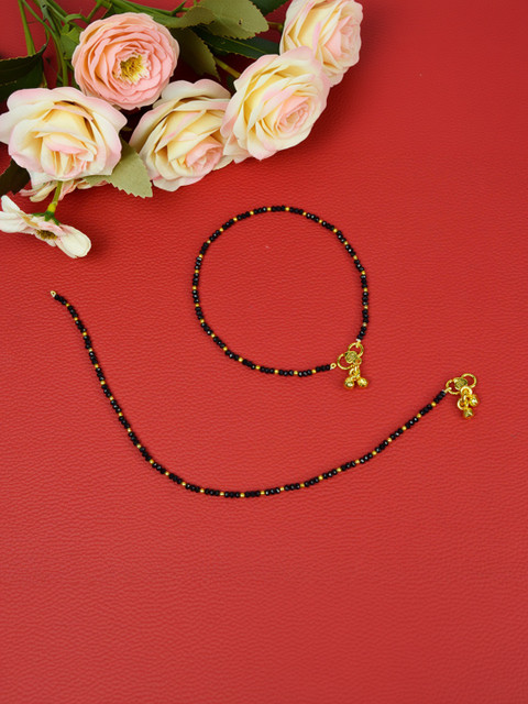 KYOOT JEWELS Artificial Beads Anklet