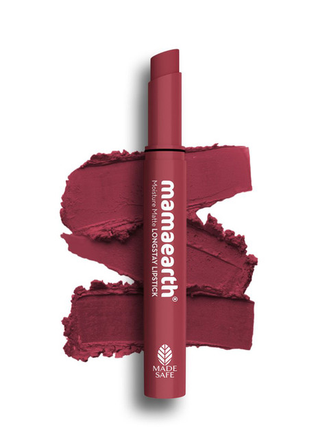 Mamaearth Women Moisture Matte Long Stay Lipstick With Vitamin E - Spiced Petal 19