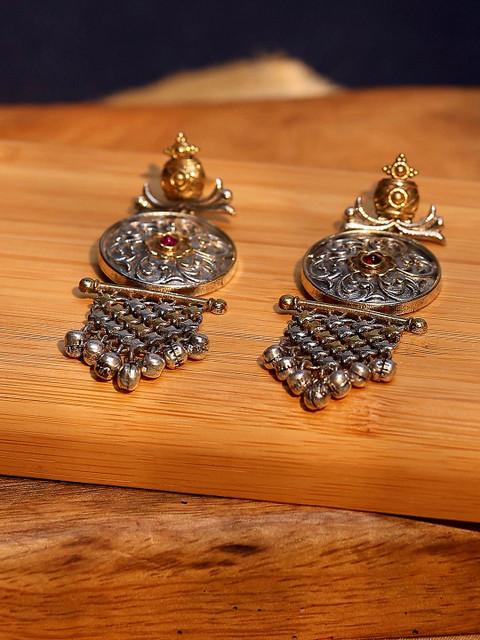 Biba Circular Drop Earrings - Image 2