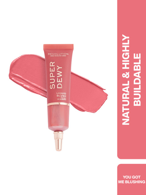 Makeup Revolution London Super Dewy Blush 15ml - You Got Me Blushing