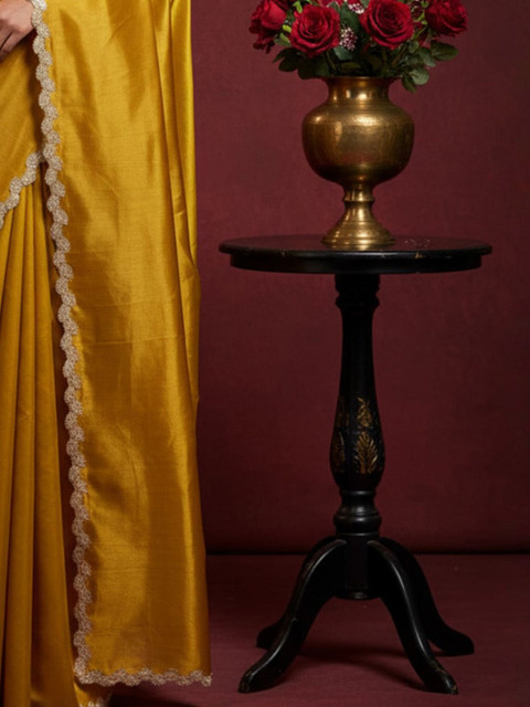 all about you Embroidered Organza Designer Saree - Image 4