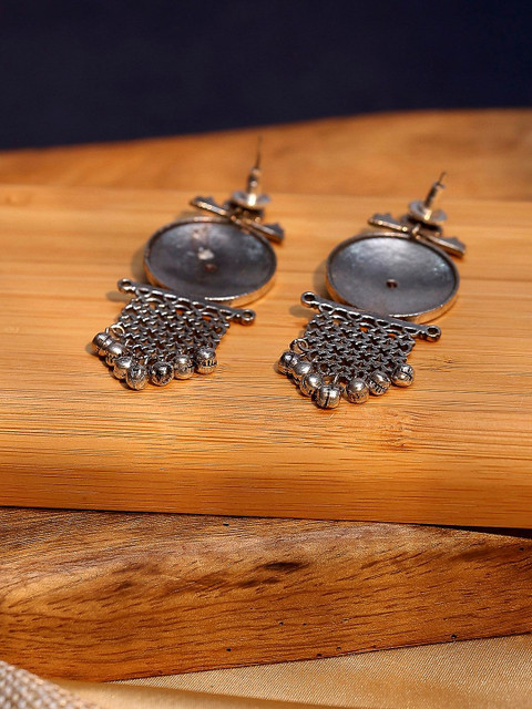 Biba Circular Drop Earrings - Image 4