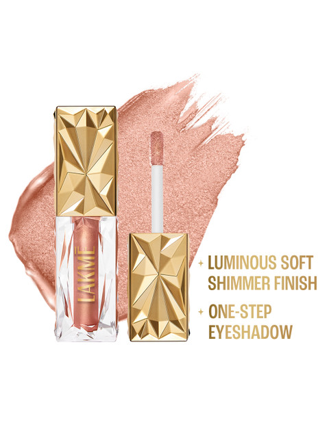 Lakme Be-Jewel Satin Eye Tint One-Step Liquid Eyeshadow 4.5 ml - Quartz 01