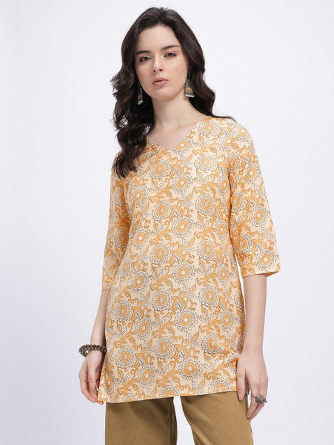 Anouk Rustic Printed Short Kurti - Image 2