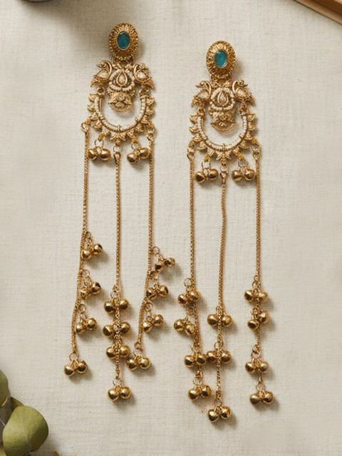 BlingNation Floral Drop Earrings - Image 5