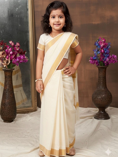 Aarika Zari Maheshwari Saree