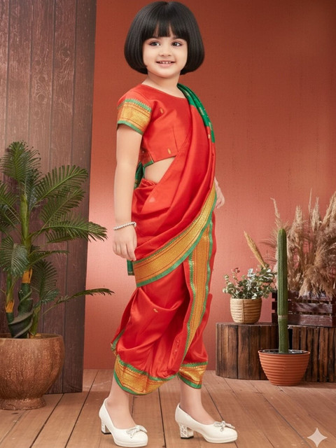 Aarika Woven Design Zari Art Silk Maheshwari Saree