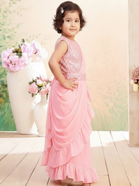 Aarika Pure Georgette Lehenga Saree