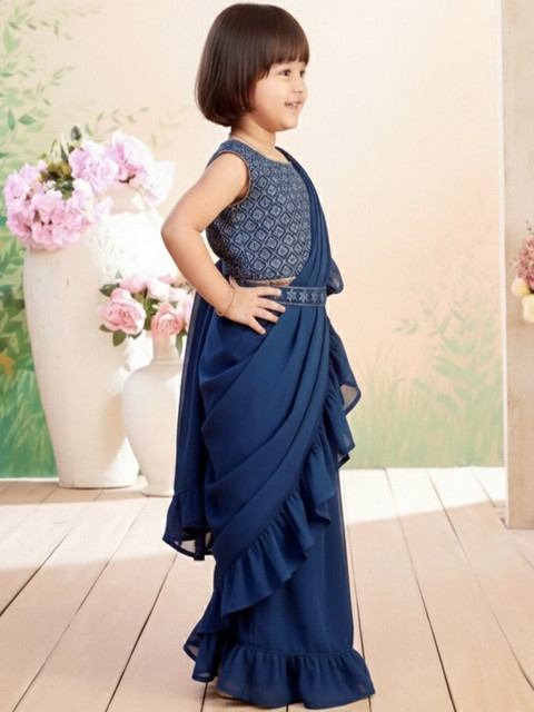 Aarika Pure Georgette Lehenga Saree