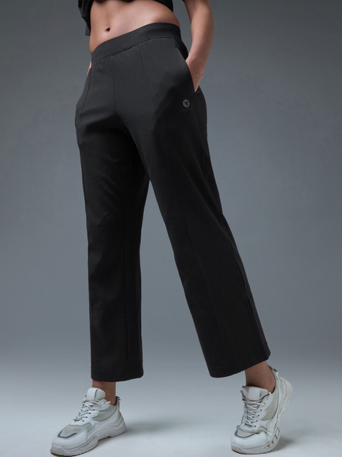 Technosport Women Relaxed Fit Track Pants With Elasto Plus