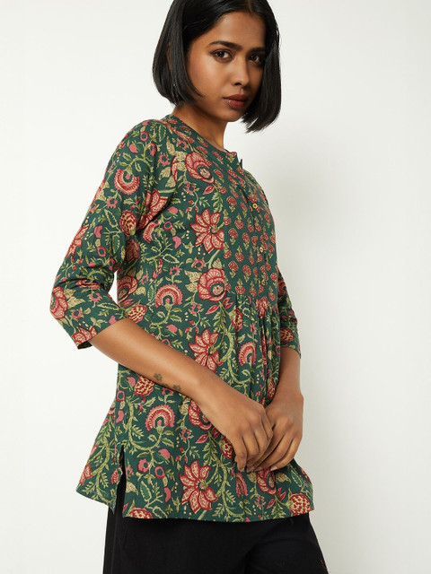 max Floral Printed Empire Kurti