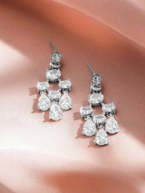 Rubans Geometric Drop Earrings