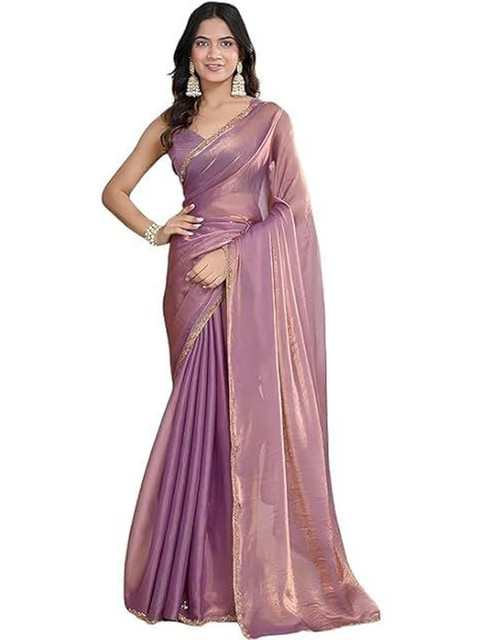 KALINI Beads and Stones Silk Blend Saree