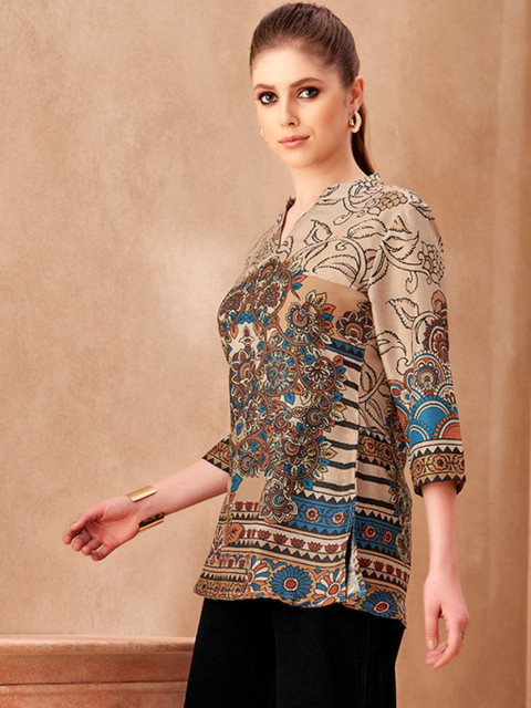 Kaftanize Ethnic Motifs Printed Kurti