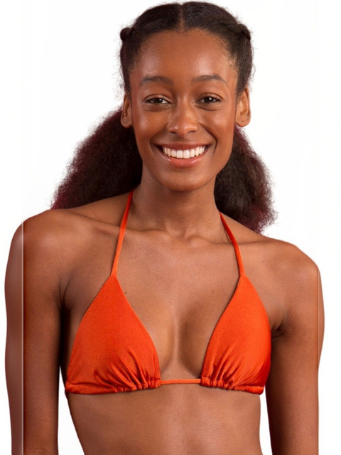 NVYARI Solid Halter Neck Swim Bikini Set