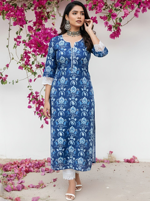 Nayo Women Ethnic Motifs Printed Kurta