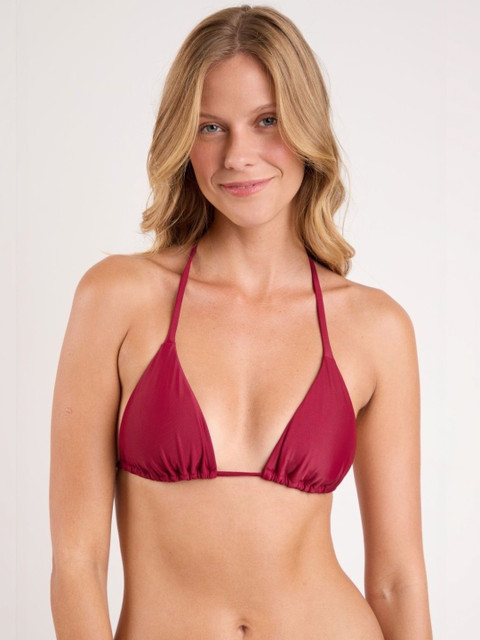 i9solution Solid Halter Neck Swim Bikini Set