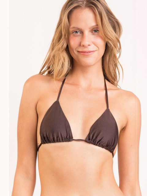 IKNAA Solid Halter Neck Swim Bikini Set