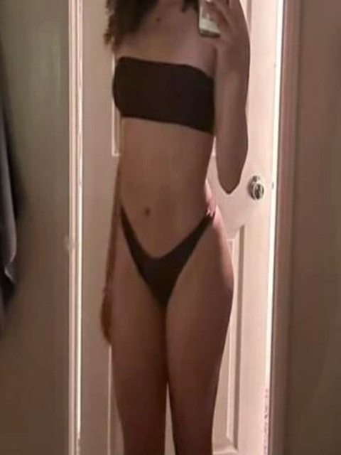 KHWAISH COLLECTION Solid Strapless Swim Bikini Set