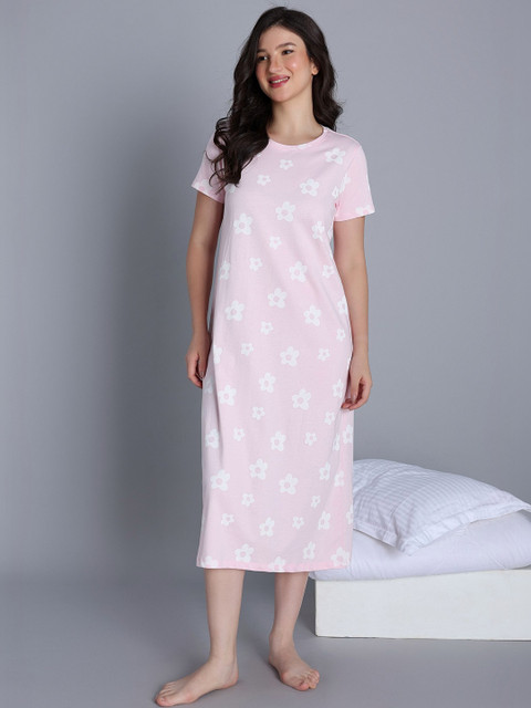 Zivame Printed Nightdress