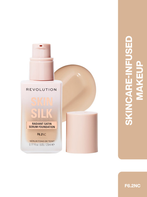 Makeup Revolution London Skin Silk Radiant Satin Serum Foundation 23ml - F6.2NC