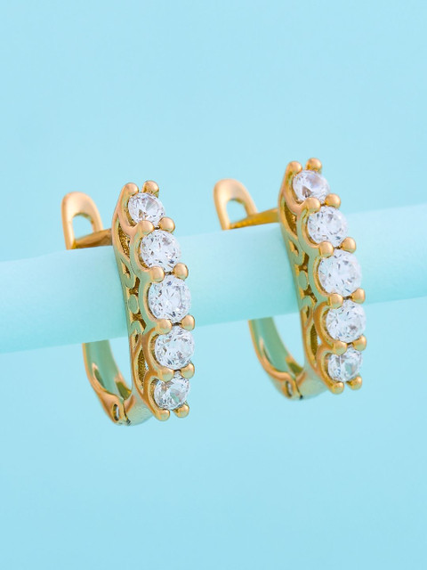 Kushal's Fashion Jewellery Classic Hoop Earrings