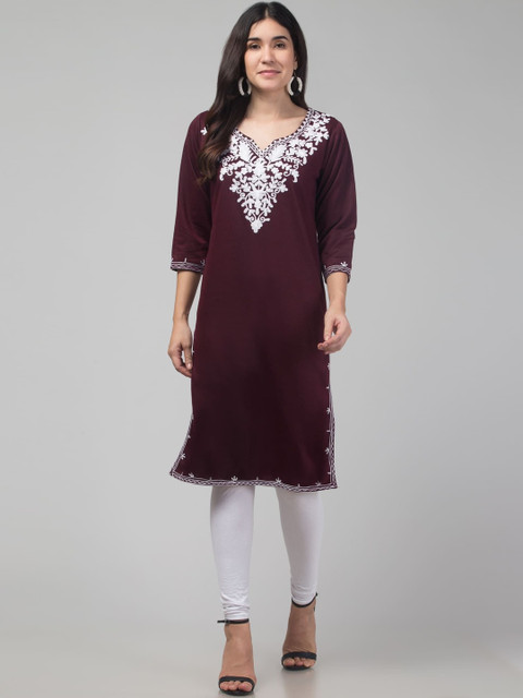 SHAUKIYA Women Woollen Kurta