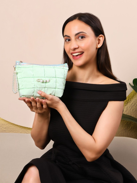 Abbana Quilted Compact Pouch