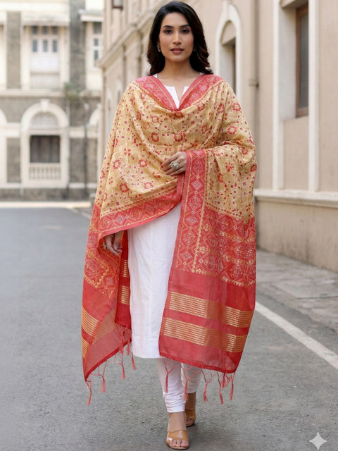 Moda Rapido Ethnic Motifs Woven Design Dupatta