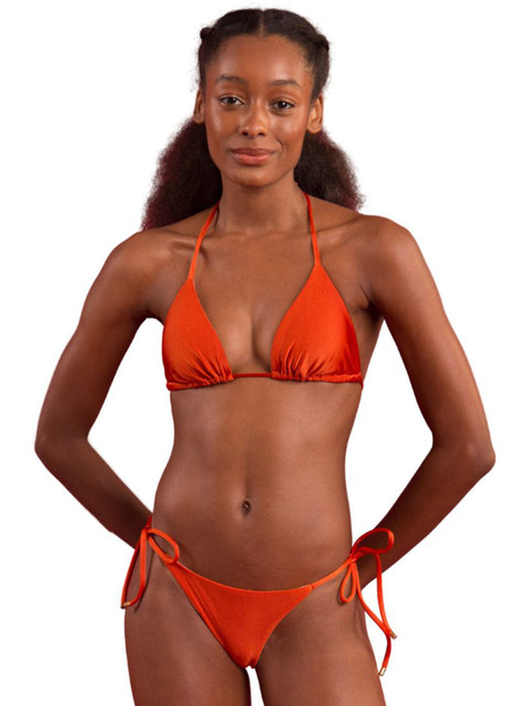 SHUBH FASHION Halter Neck Stretchable Swim Bikini Set