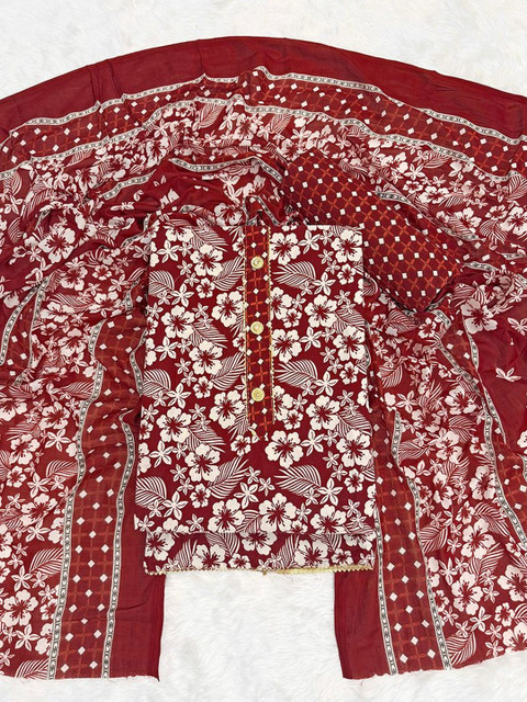 ASISA Printed Unstitched Dress Material