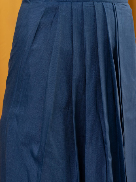 WEAVLLITE Blue Cotton Printed Co-ord Set - Image 2