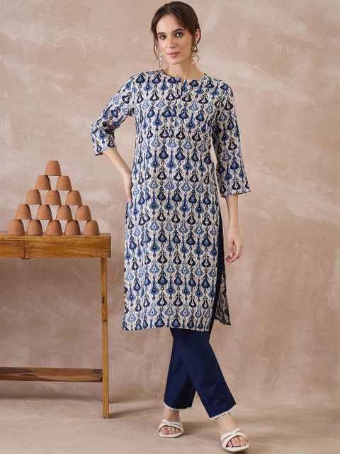 Indo Era Women Printed Kurta