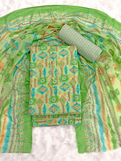 ASISA Printed Unstitched Dress Material