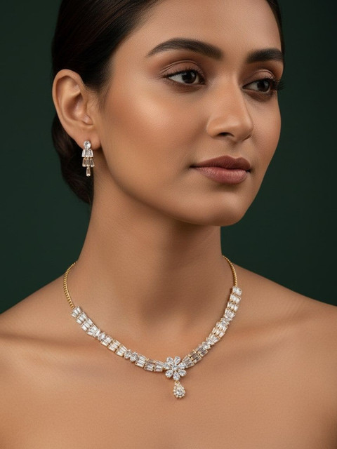 DURATI Gold-Plated Antique Necklace