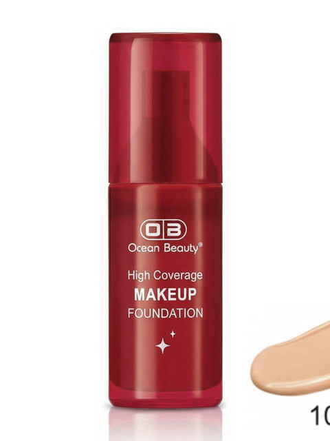 OB Ocean Beauty Waterproof High Coverage HD Base Liquid Foundation - 50 ml - 101