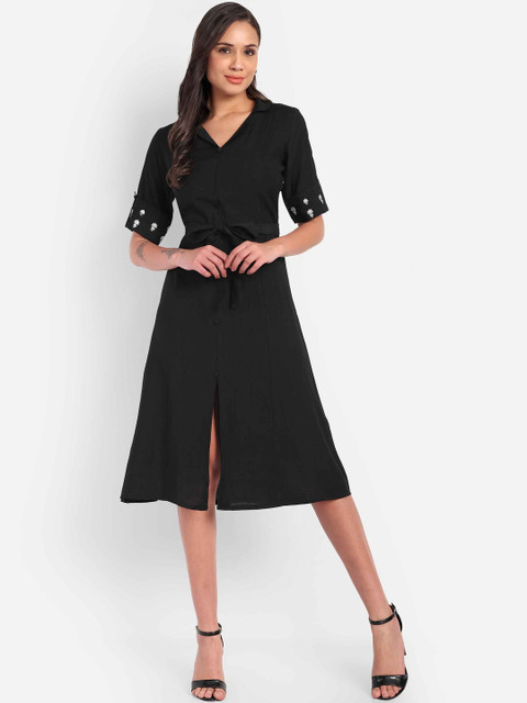 Meeranshi A-Line Midi Dress