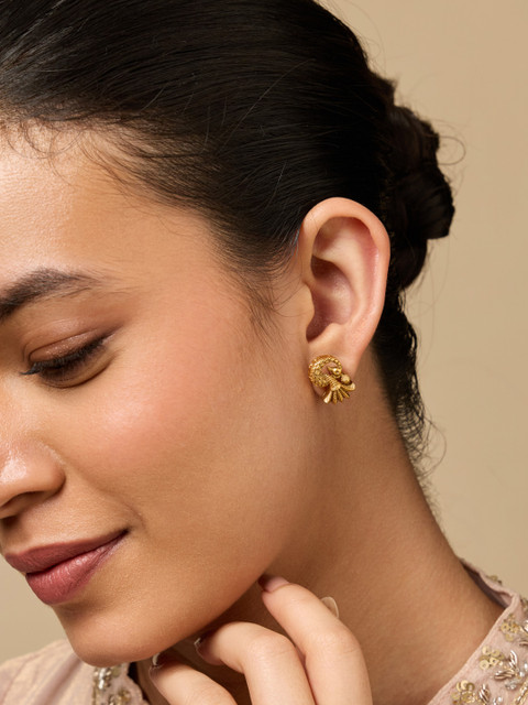 Kushal's Fashion Jewellery Contemporary Studs Earrings